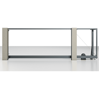 Подробнее Рама откатных ворот